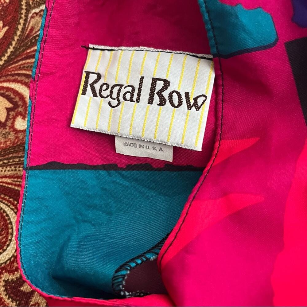 Vintage Regal Row Bright Tunic Mini Dress Size XL Colorful Big Blouse retro - Picture 3 of 4